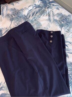 Chico's Navy Blue Light Weight Pants